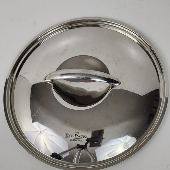Todd English Collection Replacement Stainless Steel Lid 12 1/4" Diameter - Picture 4 of 9